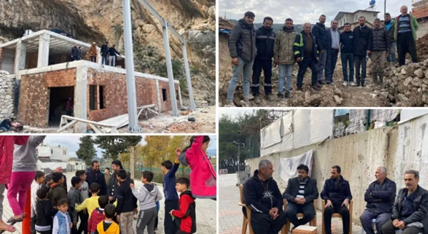 YAYLADAĞI’NDA YEREL HİZMETLER SON HIZ DEVAM EDİYOR