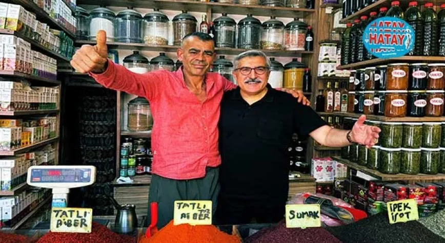 YAYMAN ESNAFLA BULUŞTU