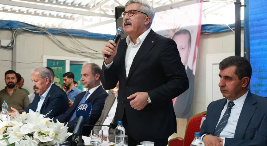 Yayman’dan Hatay’da Yeni Anayasa Mesajı: “Türkiye’ye Yakışan Bir Anayasa İstiyoruz”