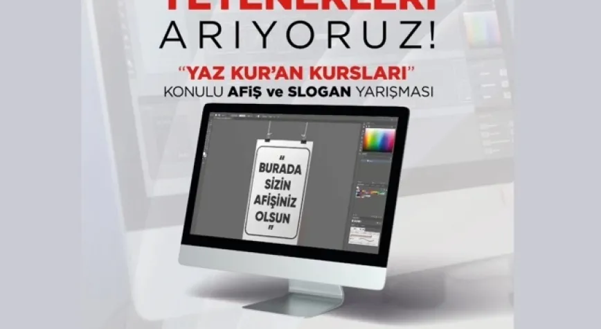 Yaz Kur’an Kursları Afiş ve Slogan Yarışması Başladı!