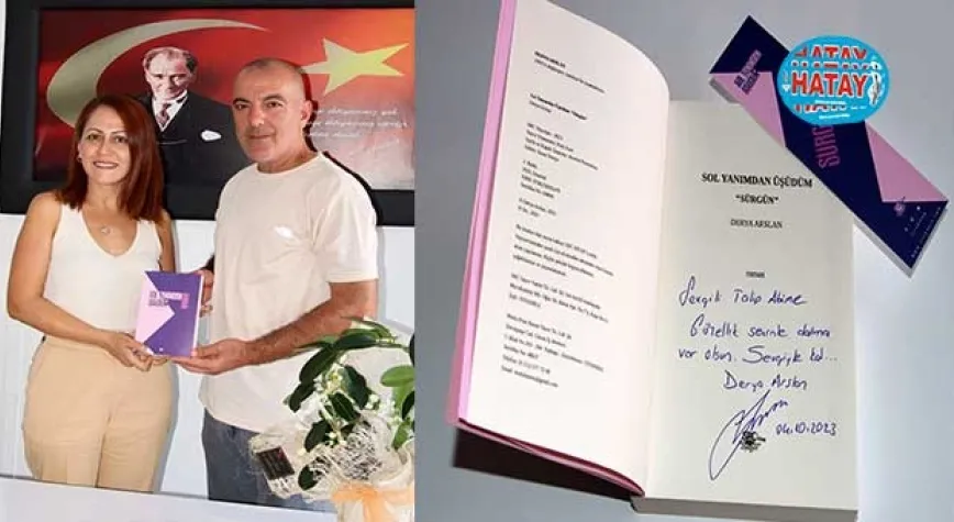 Yazar Derya Arslan’ı Ziyaret Ettik