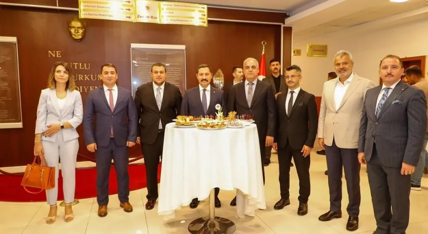 YENİ ADLİ YIL RESEPSİYONLA BAŞLADI