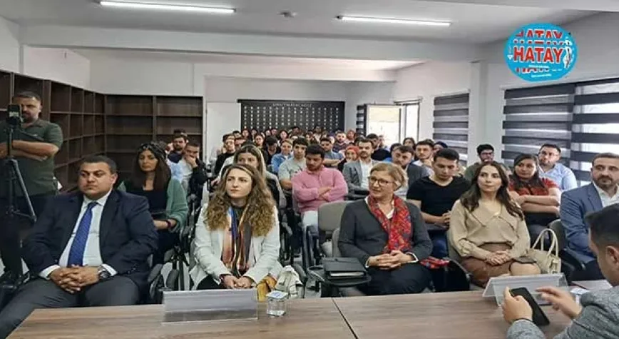 YENİ BİNADA KONFERANS DÜZENLENDİ