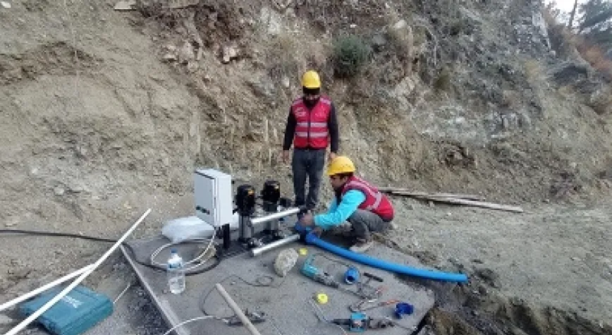 YENİ KUYULAR ÖNTÜRK'ÜN TALİMATIYLA DEVREYE GİRİYOR