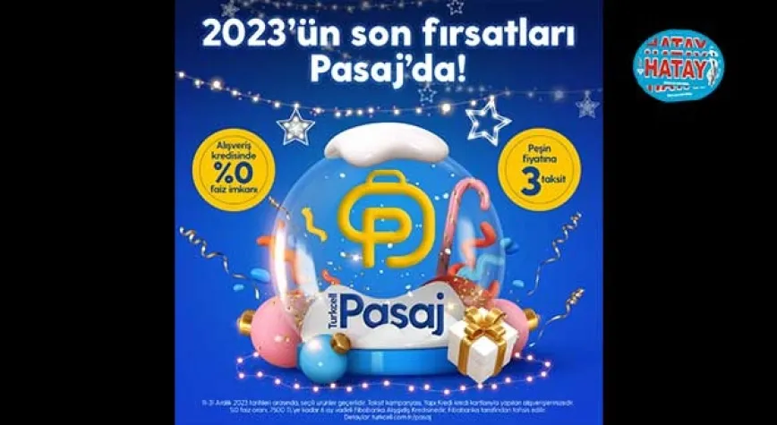 Yeni yıl heyecanı Turkcell mağazaları ve Pasaj’da