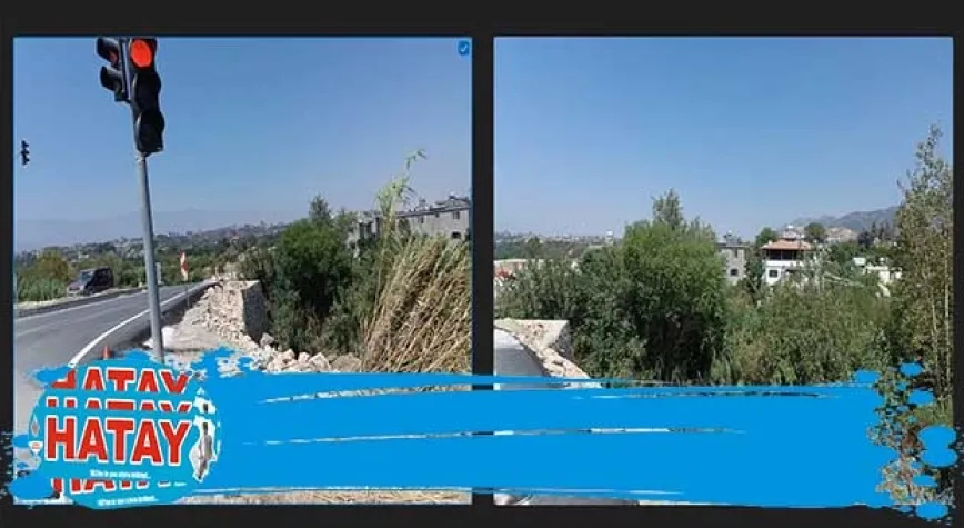 YENİ YOL TEHLİKE SAÇIYOR!