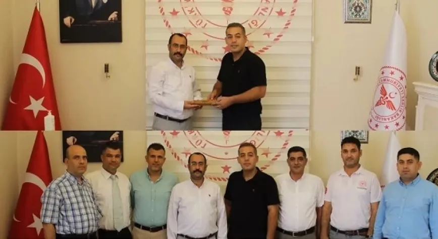 YENİ YÖNETİM, İL MÜDÜRÜ HAMBOLATI ZİYARET ETTİ