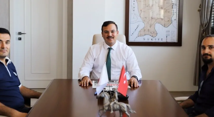 Yerel Havadis’ten Kaymakam Şahin’e Ziyaret