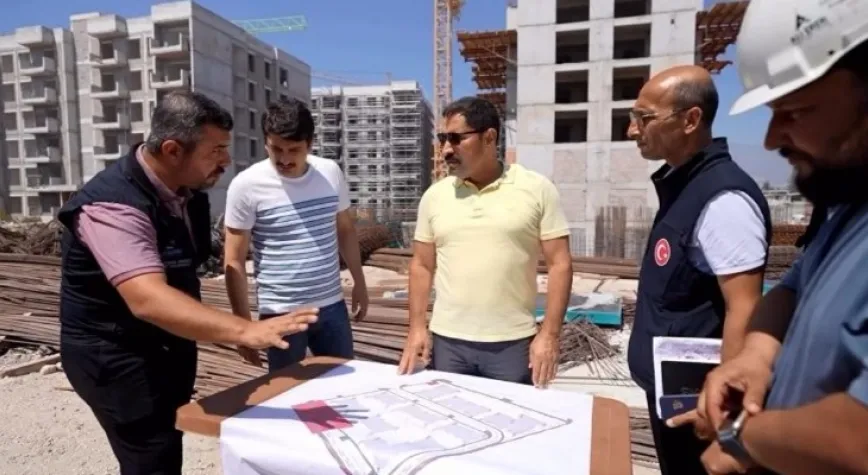 Yerinde Kentsel Dönüşüm Projelerini inceledi
