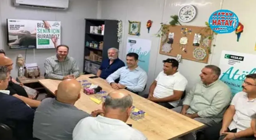 Yeşilay Genel Başkanı Dinç, Hatay’da