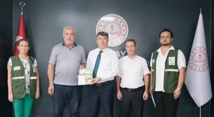 Yeşilay Hatay Şubesi'nden Dr. Tüysüz'e Ziyaret