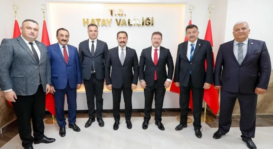 YİĞİNER, VALİ MASATLI’YI ZİYARET ETTİ