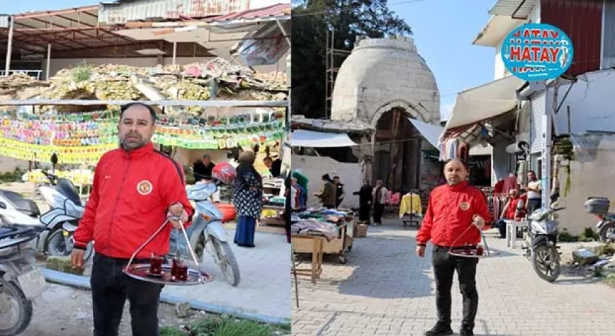 Yıkıntılar Arasındaki  Tavşan Kanı Çaycı