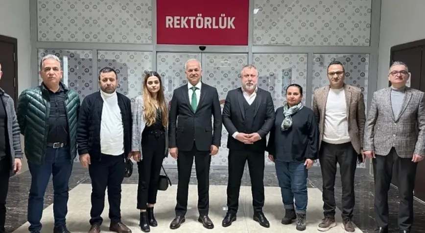 Yılmaz Balaman Gazetecileri Ağırladı