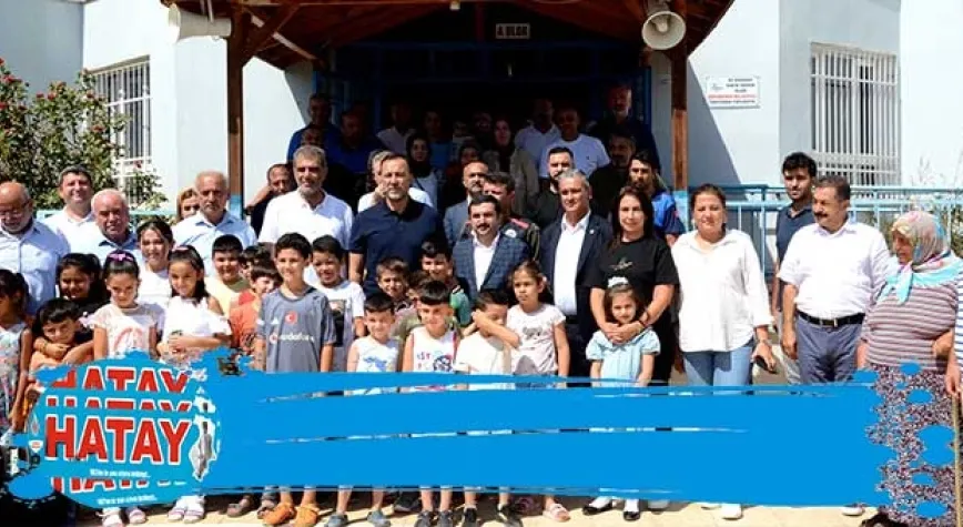 Yılmaz, Belenli Çocukların Gönlünü Fethetti