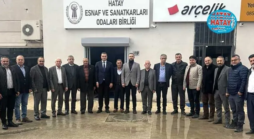 YILMAZ: ESNAFIN SORUNUNU ÇÖZMEK BOYNUMUZUN BORCUDUR