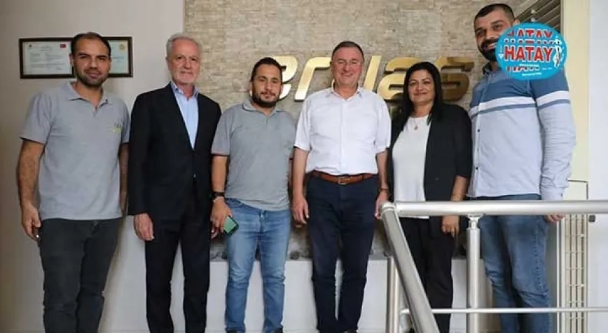 YILMAZ FİRMALARI ZİYARET ETTİ