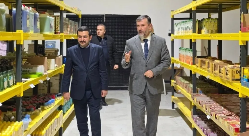 Yılmaz, Müftü Topçu’yu Ziyaret Etti