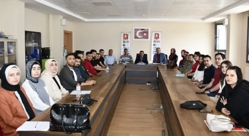 Yılmaz, Öğretmenlerle Bir Araya Geldi