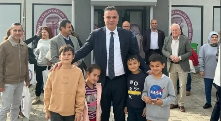 Yılmaz özel misafirlerini ağırladı