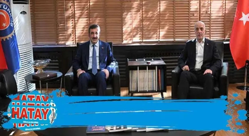 Yılmaz, Türk-İş'i ziyaret etti