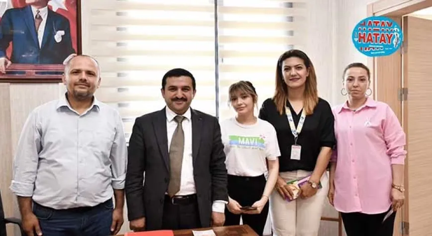 YILMAZ’A BİLGİLENDİRME ZİYARETİ