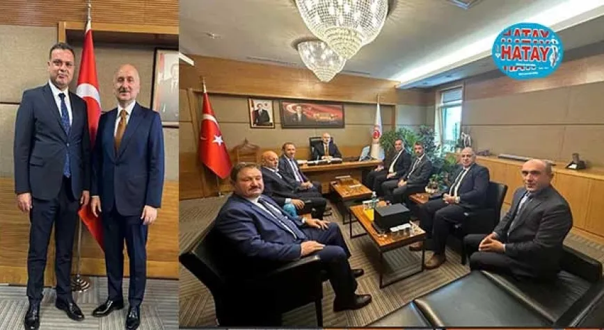 YILMAZ’DAN KARAİSMAİLOĞLU’NA ZİYARET