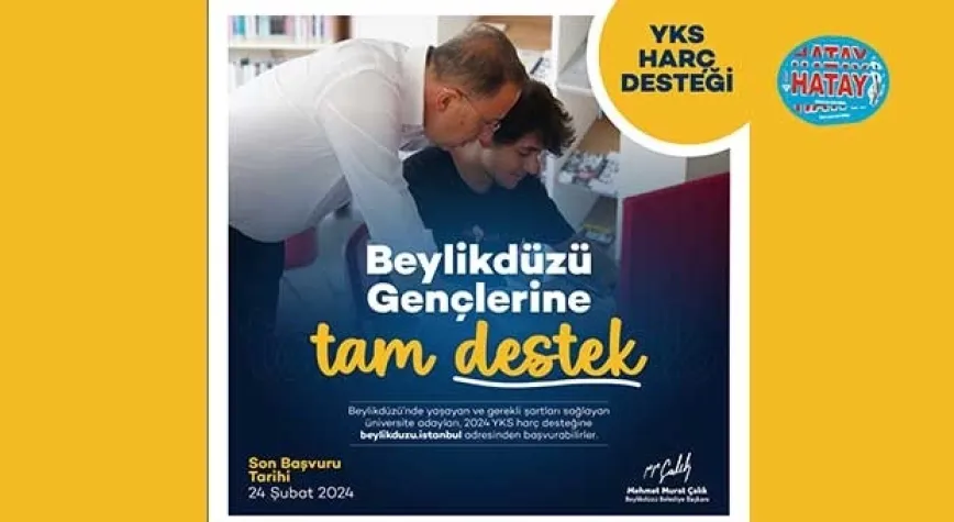 YKS SINAV ÜCRETLERİNİ BAŞKAN ÇALIK KARŞILAYACAK