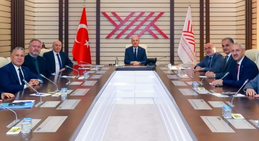 YÖK Başkanı Prof. Dr. Erol Özvar, Rektör Eren’in Tebriklerini Kabul Etti