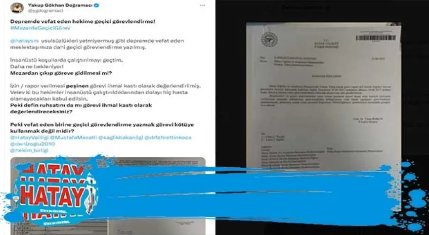 YOK BÖYLE BİR GÖREVLENDİRME!