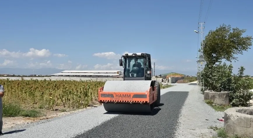 YOL ÇALIŞMALARI DEVAM EDİYOR