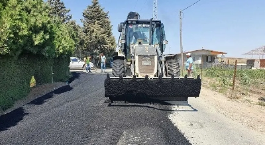 YOL ÇALIŞMALARI SÜRÜYOR