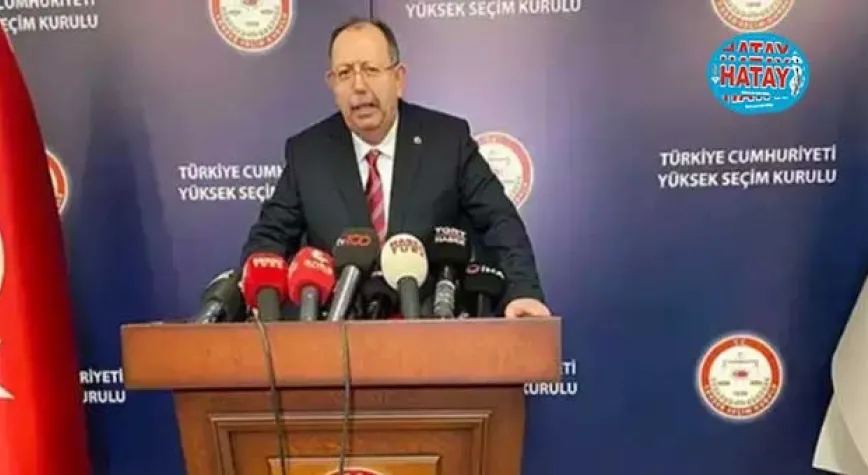 YSK Başkanı Yener: Van ile ilgili gerekçeli karar bugün yazılacak
