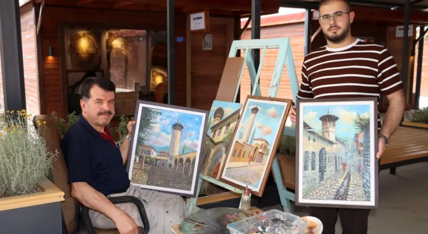 Yusuf Altunay’dan Yıkılan Antakya Camilerine Duygu Yüklü Tablolar
