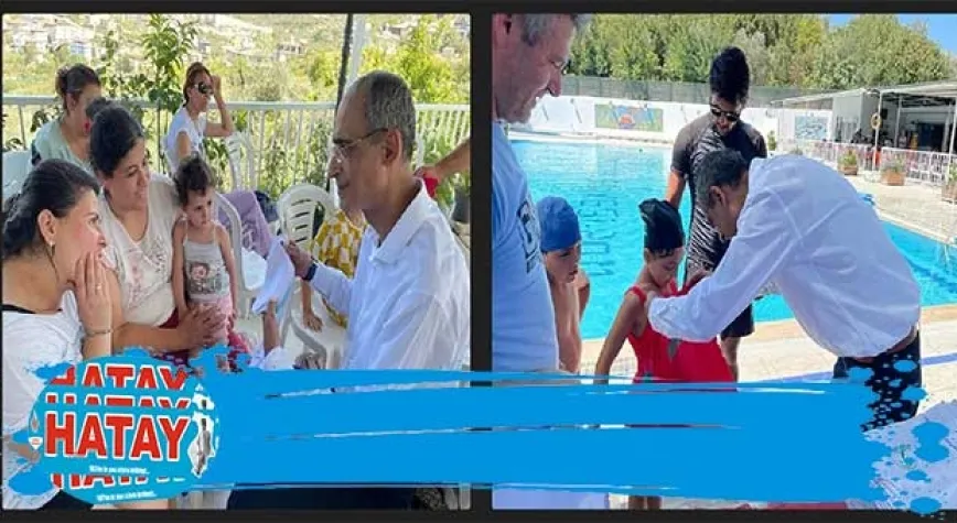 YÜZME OKULUNA ZİYARET