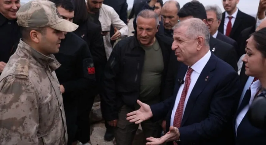 ZAFER PARTİSİ GENEL BAŞKANI ÜMİT ÖZDAĞ, REYHANLI’YA SEMBOLİK OLARAK MAYIN DÖŞEMEYE GİTTİ