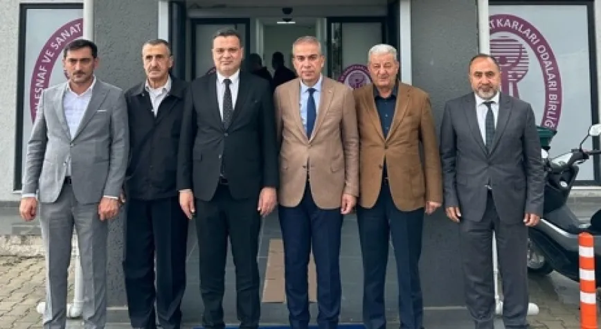 Ziyarette Esnafın Sorunları Konuşuldu