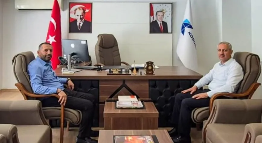 ZİYARETTE FİKİR ALIŞVERİŞİNDE BULUNDULAR