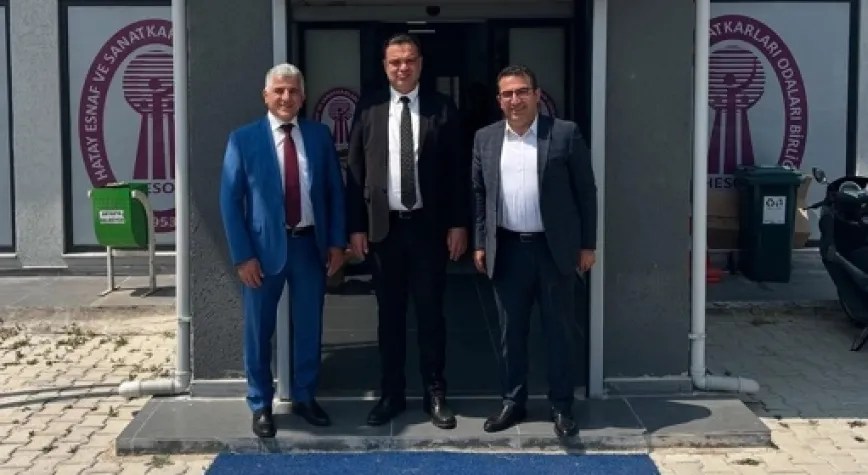 Ziyarette Güncel Gelişmeleri Konuştular