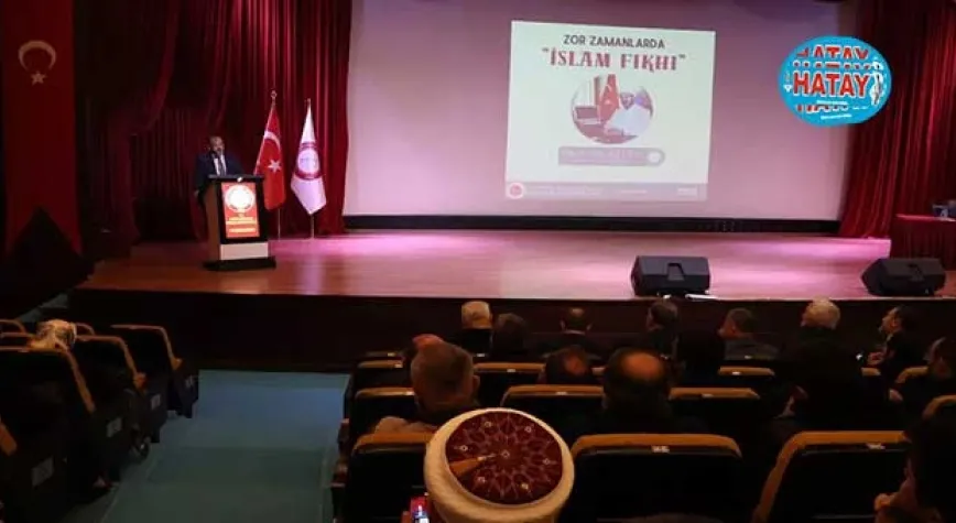 Zor Zamanlarda İslam Fıkhı konulu konferans düzenlendi